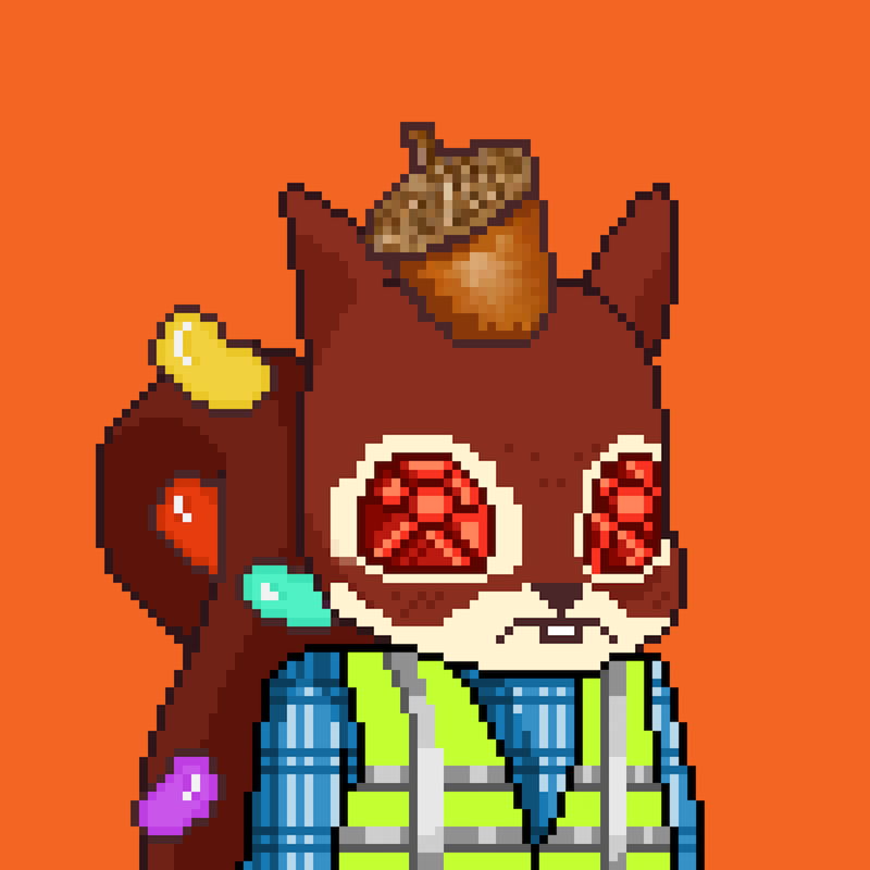 Pixel Squirrels #456